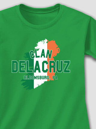 Irish Clan : Adult Ladies Fitted T-Shirt
