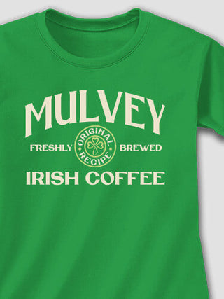 Irish Coffee : Adult Ladies Fitted T-Shirt