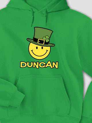 Irish Smiley : Printed Hoodies