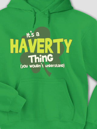 Irish Thing : Printed Hoodies