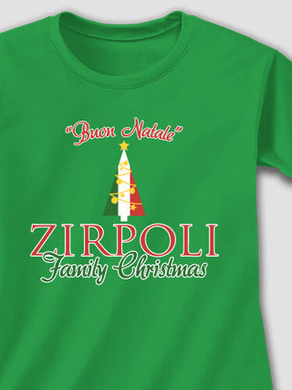 Italian Family Christmas : Printed T-Shirts