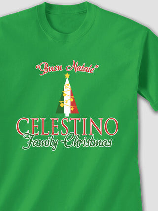 Italian Family Christmas : Printed T-Shirts