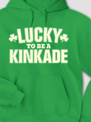Lucky To Be : Printed Hoodies