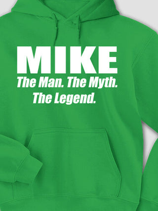 Man Myth Legend : Printed Hoodies