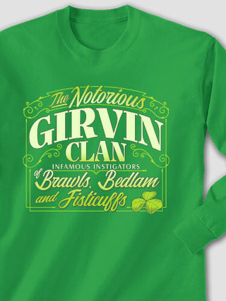 Notorious Clan : Printed Long Sleeves