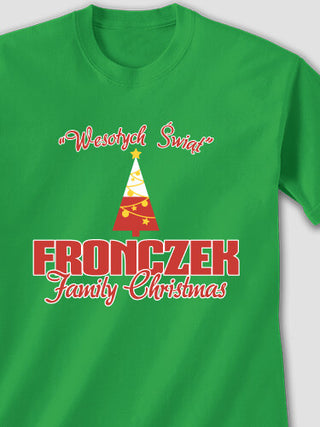 Polish Family Christmas : Printed T-Shirts