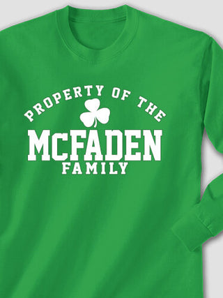 Property of Irish : Printed Long Sleeves