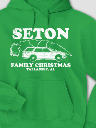 Retro Family Christmas : Printed Hoodies