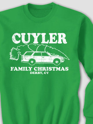 Retro Family Christmas : Printed Sweatshirts