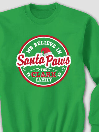 Santa Paws : Printed Sweatshirts