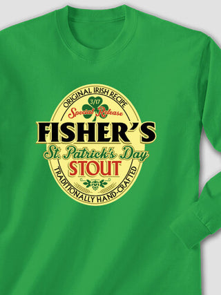 St. Patrick's Day Stout : Printed Long Sleeves