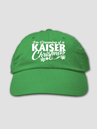 Dreaming Of Christmas : Embroidered Baseball Hats