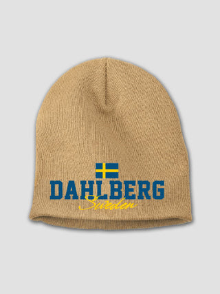 Sweden Flag : Embroidered Beanies