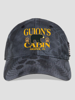 Bear Cabin : Embroidered Kryptek Tactical Camo Hats