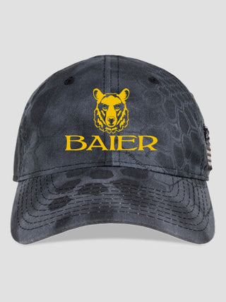 Bear : Embroidered Kryptek Tactical Camo Hats