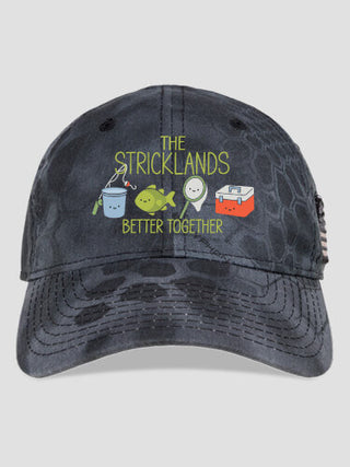 Better Together Fishing : Embroidered Kryptek Tactical Camo Hats