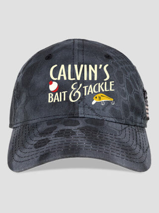 Classic Bait and Tackle : Embroidered Kryptek Tactical Camo Hats