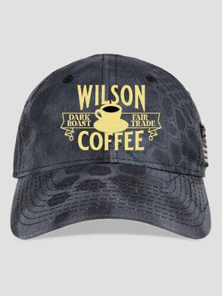 Coffee : Embroidered Kryptek Tactical Camo Hats