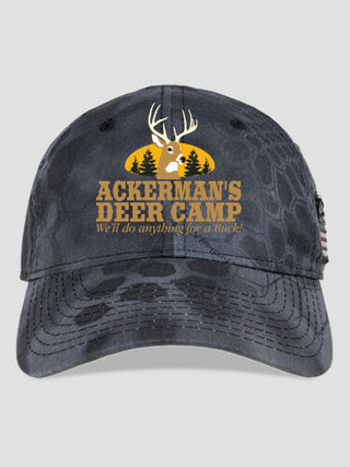 Deer Camp : Embroidered Kryptek Tactical Camo Hats