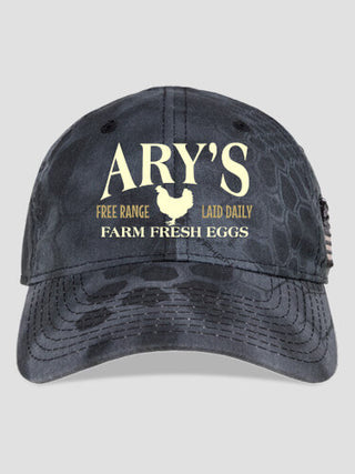 Farm Fresh Eggs : Embroidered Kryptek Tactical Camo Hats