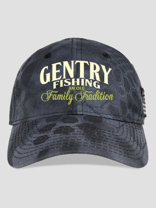 Fishing Family Tradition : Embroidered Kryptek Tactical Camo Hats