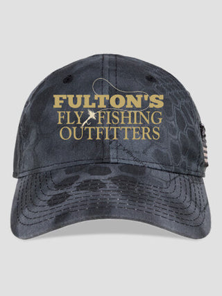 Fly Fishing : Embroidered Kryptek Tactical Camo Hats