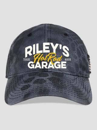 Hot Rod Garage BP : Embroidered Kryptek Tactical Camo Hats