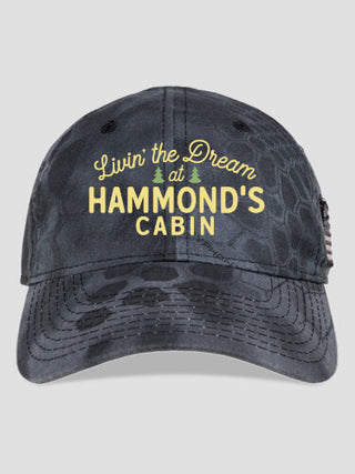 Livin' The Dream Cabin : Embroidered Kryptek Tactical Camo Hats
