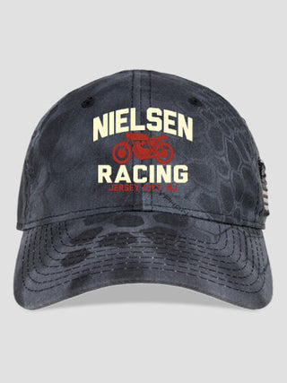 Motorcycle Racing : Embroidered Kryptek Tactical Camo Hats
