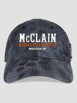 Motorcycle Service BP : Embroidered Kryptek Tactical Camo Hats