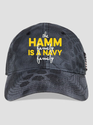 Navy Family : Embroidered Kryptek Tactical Camo Hats