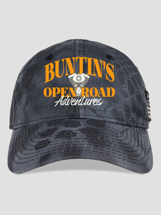 Open Road : Embroidered Kryptek Tactical Camo Hats