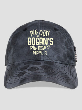 Pig Roast : Embroidered Kryptek Tactical Camo Hats