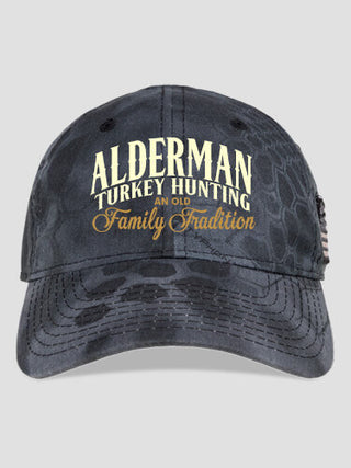 Turkey Hunting Family Tradition : Embroidered Kryptek Tactical Camo Hats