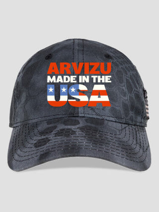 USA Family : Embroidered Kryptek Tactical Camo Hats