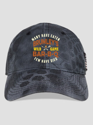 Wild Game Few Have Died BBQ : Embroidered Kryptek Tactical Camo Hats