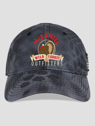 Wild Turkey Outfitters : Embroidered Kryptek Tactical Camo Hats