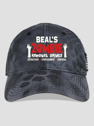 Zombie Removal Service : Embroidered Kryptek Tactical Camo Hats