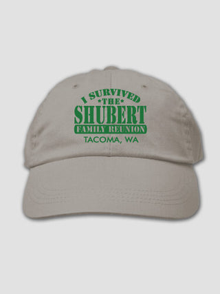 I Survived Reunion : Embroidered Baseball Hats