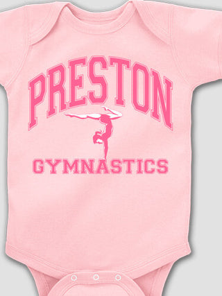 Gymnastics : Printed Baby Bodysuits