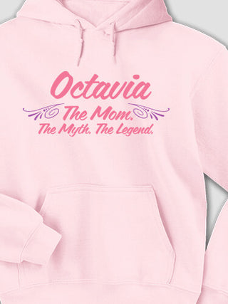 Mom Myth Legend : Printed Hoodies