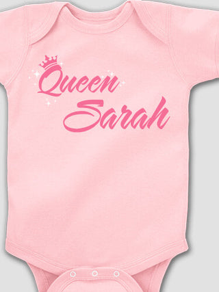 Queen : Printed Baby Bodysuits