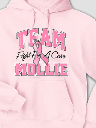 Team Pink : Printed Hoodies