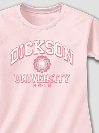 Vintage University : Adult Ladies Fitted T-Shirt