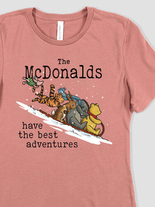 Best Adventures : Premium Ladies T-Shirts