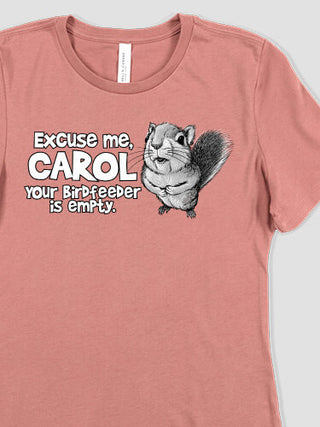 Excuse Me Squirrel : Premium Ladies T-Shirts