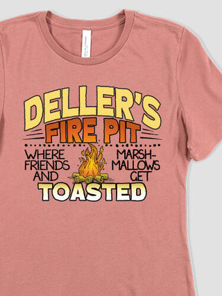 Fire Pit : Premium Ladies T-Shirts