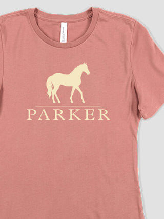 Horse : Premium Ladies T-Shirts