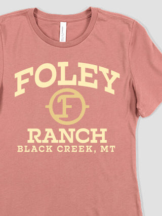Ranch Monogram : Premium Ladies T-Shirts
