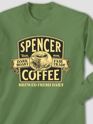 Coffee : Printed Long Sleeves